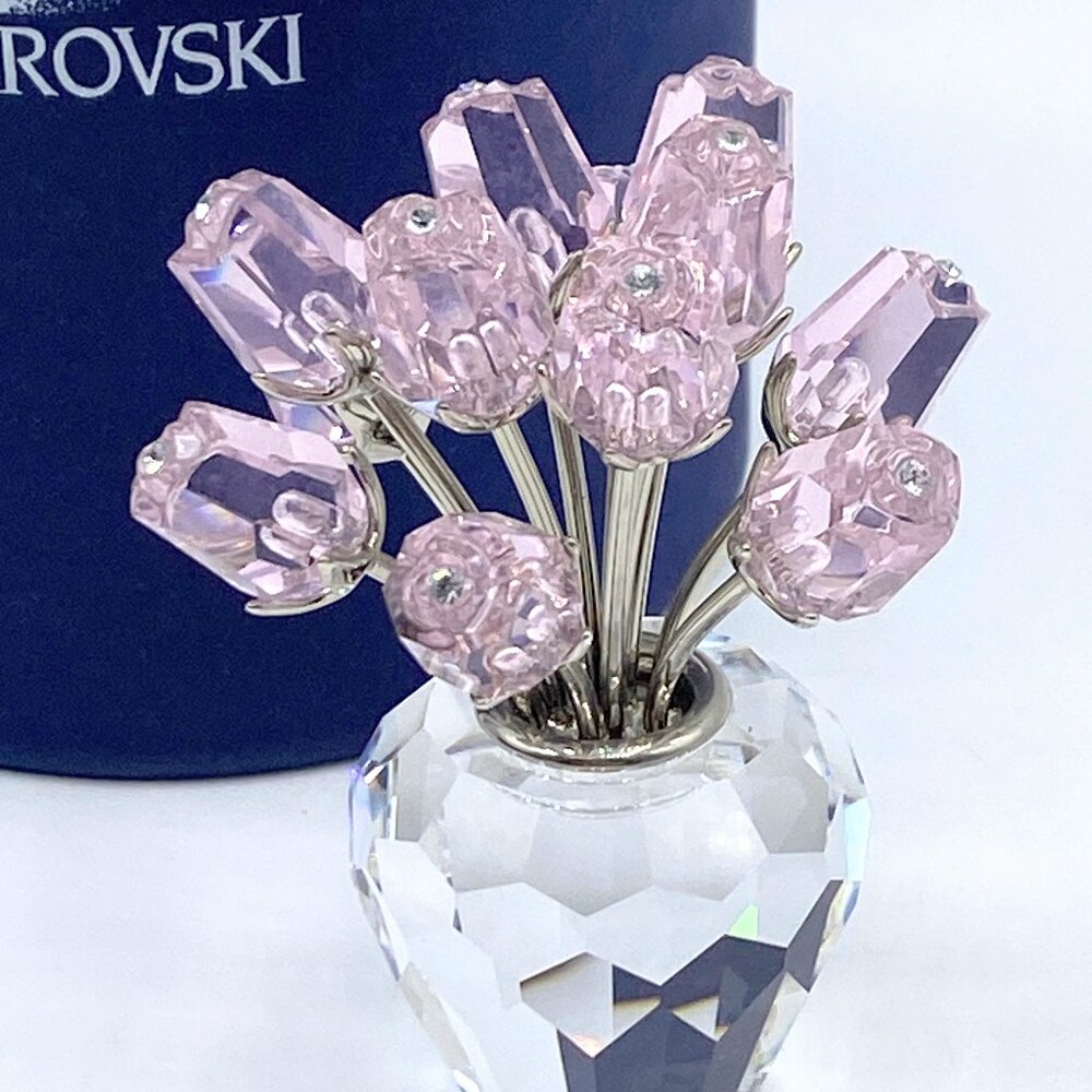 Roses - A Dozen Pink - Boxed In The Secret Garden by Swarovski S38